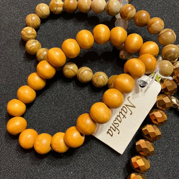 Natasha Stretchy 5 Bead Bracelets - Picture 4 of 4